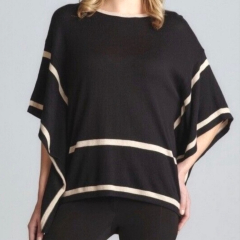August Silk Poncho